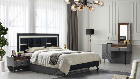 Tuana Bed (Wıth Storage) (160cm) `